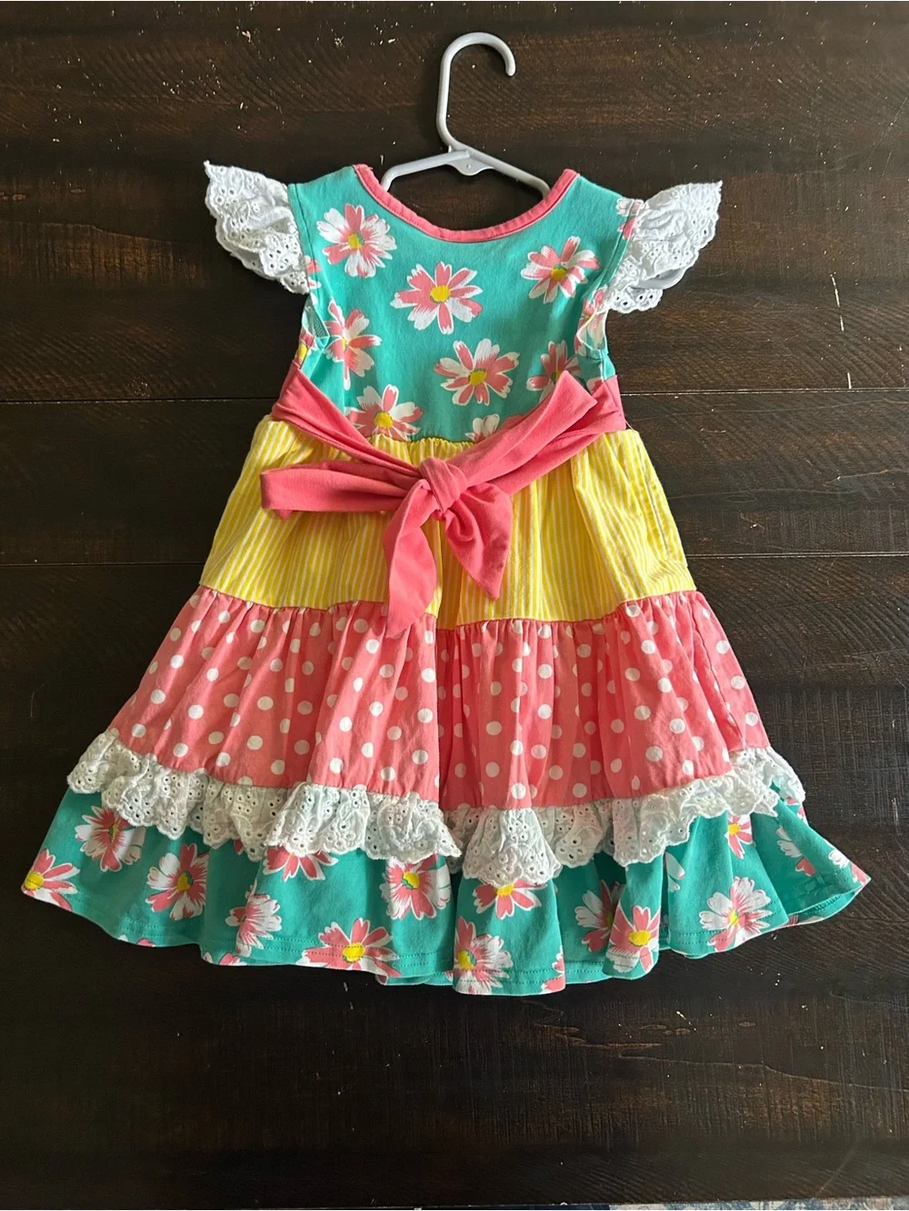 Boutique-style Tiered Ruffle Dress